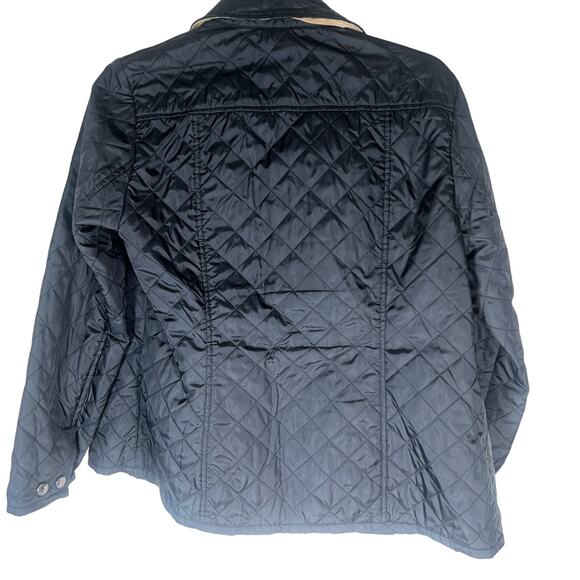 Brooks Brothers Black Lightweight Jacket Size 10p Outerwear Stylish Classic - Picture 3 of 6